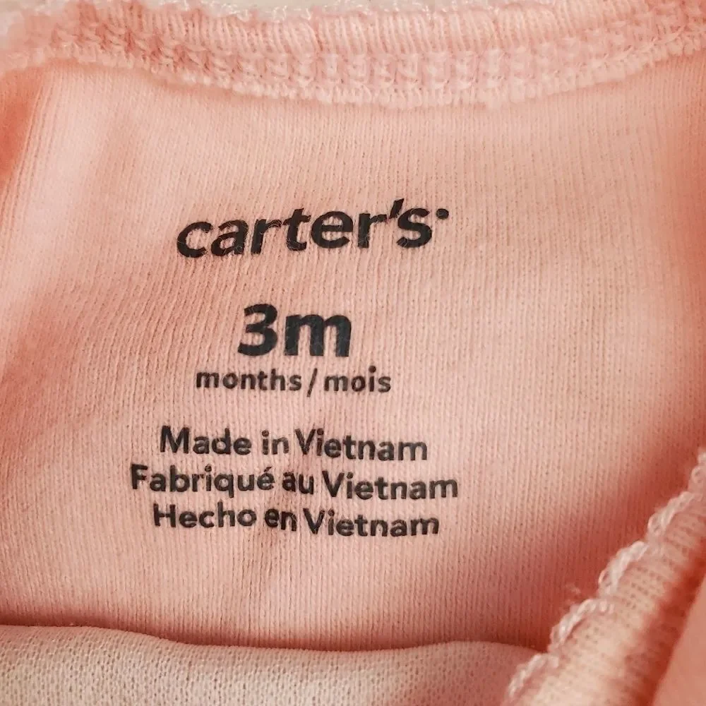 Carter's Baby Girl's 3 month Bear Outfit